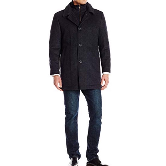 Hart Schaffner Marx Barcelona Wool Blend Coat XL